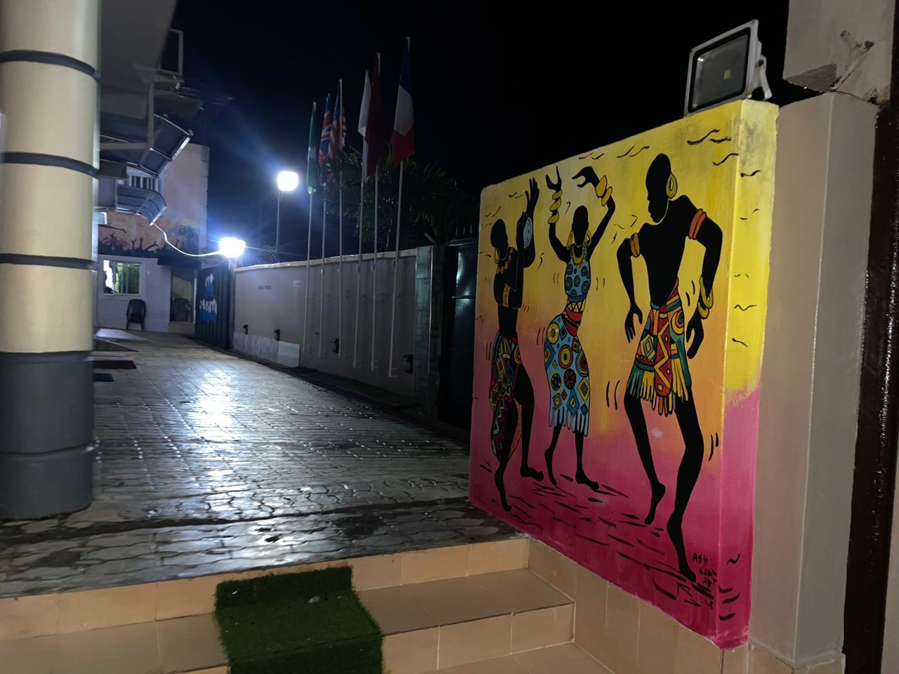 Procare Suites pool area