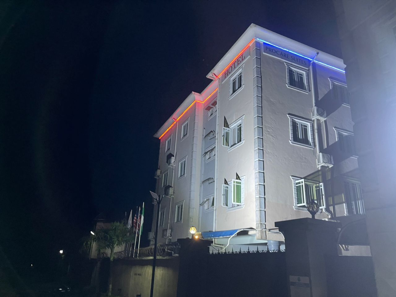 Procare Suites pool area